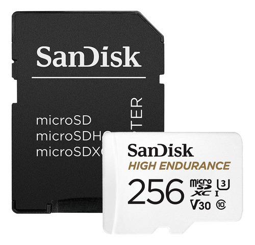 Cartão De Memória 256gb Sandisk High Endurance Gopro