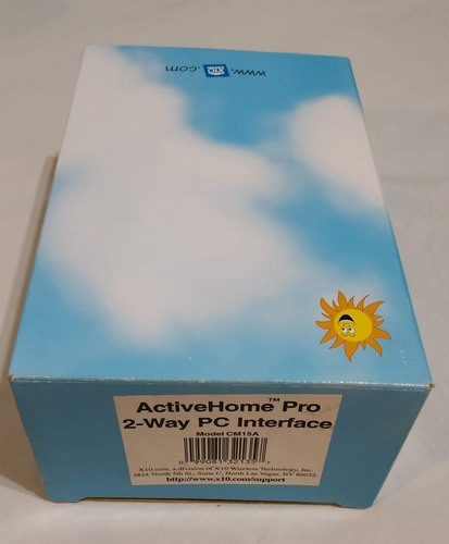 Domotica X10 Activehome Pro Interface Usb Cm15a