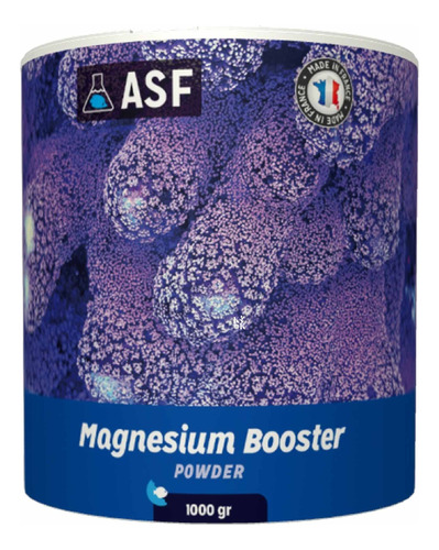 Suplemento Magnesio Booster Asf Acuario Marino X 1000 G.