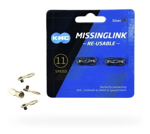 Eslabón De Cadena Kmc V9 Para 9 Velocidades Cl566r