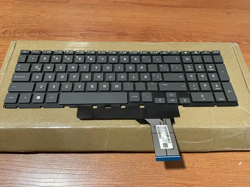 Teclado Retroiluminado Español Para HP Victus 16-e, 16-D, 16-R – Compatible Con Múltiples Modelos, Color Azul
