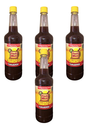 Jarabe Michelada Tamarindo 4l Fruti Mich Cerveza Coctelería