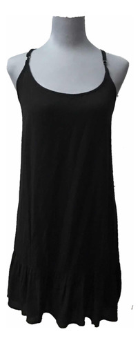 Vestido Corto M Boho Americano Negro Opencloset Secondhand