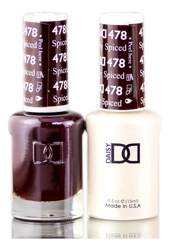 Esmalte En Gel Duo Daisy Dnd Dc All In One + Esmalte De Uñas