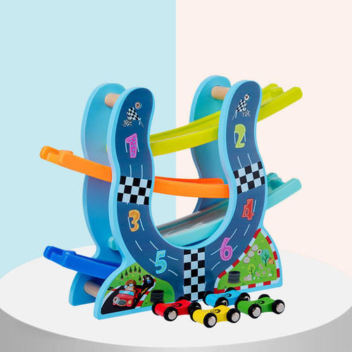 . Race Track Toys Racing Cars Mini Cars Vehicle Forma De U