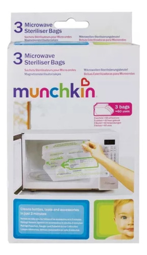 Bolsas Esterilizadoras Para Microondas Munchkin
