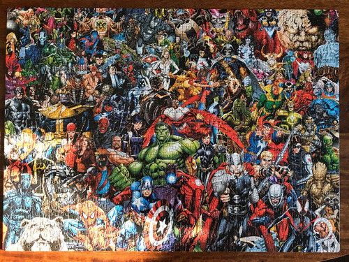 Clementoni Marvel Impossible Puzzle De 1000 Piezas