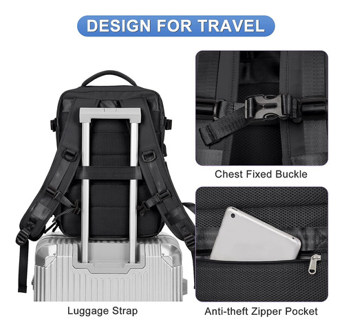 Coofay Travel Backpack For Women Airline Approved Carry O Af