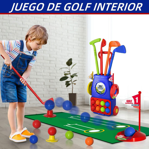 Conjunto De Golfe Infantil, Tacos De Golfe, Brinquedos De