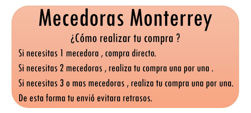 Mecedora Tradicional Jardin Con Envio A Todo Mexico