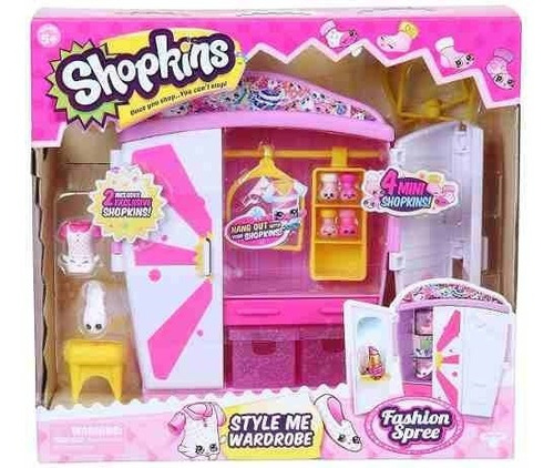 Shopkins Style Me Wardrobe Guarda Ropa Envio Sin Cargo Caba 