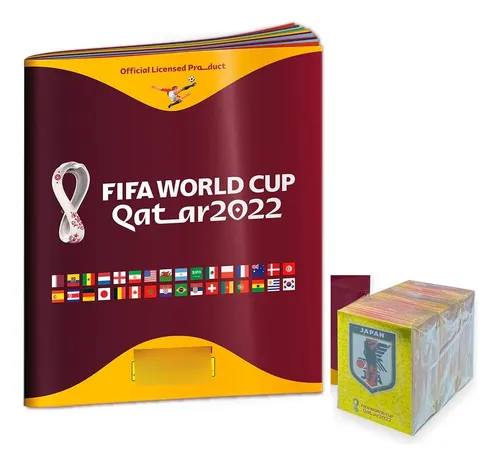 comprar Álbum Tapa Dura Qatar 2022 + Set Completo Pegar Panini 