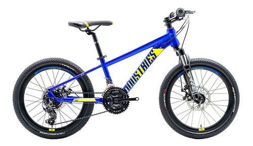 Bicicleta V Industries 200 Rodada 20 Azul De Montaña