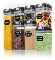 Comprar Set Juego De 7 Contenedores De Sellado Hermético Para Cocina Recipientes Ultra Resistentes Justclick Mx