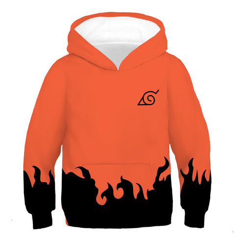 Anime Naruto Niños Sudadera Con Capuch Traje De Cosplay