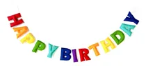 Comprar Guirnalda De Cumpleaños De Fieltro | Guirnalda De Cumpleaños