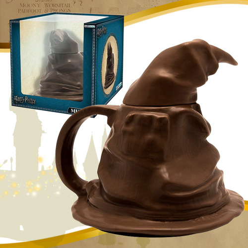 Taza Abystyle Taza Ceramica Con Diseño Harry Potter Gorro Seleccionador Color 3d Mug / Abystyle Capacidad 450ml