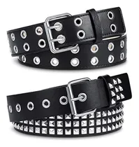 Comprar Cinturón Punk Con Remaches Con Tachuelas, Cinturón