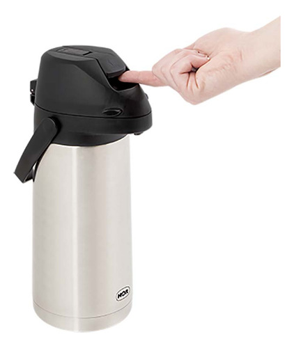 Garrafa Térmica Inox 1,9 Litros Café Chá Com Alavanca Mor