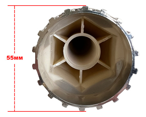 Cubre Tuerca Camion Cromada Plastica Abs 10 Unidades