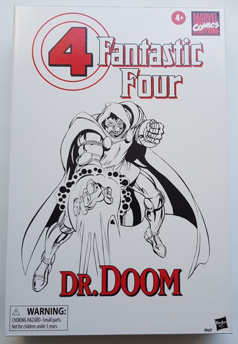 Imagen 1 de 10 de Figura Marvel Legends Doctor Doom Retro Nueva !!!