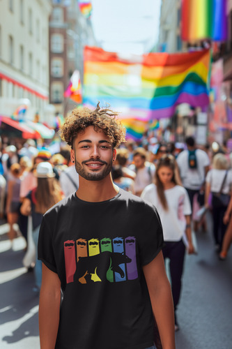 Playera Personalizada Lgbt Pride Campañas Marchas Bear Oso