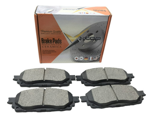 Balatas Delanteras De Toyota Hilux 2.7l Gasolina 17- Xcd2006