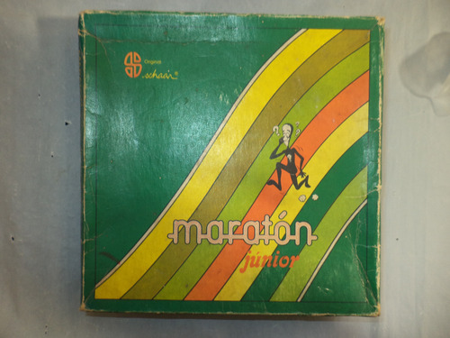 Vintage (circa 1985) Juego De Mesa Maratón Júnior (Usado)