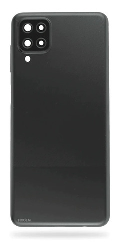 Tapa Trasera Carcasa Samsung A12 Color Negro Nuevo