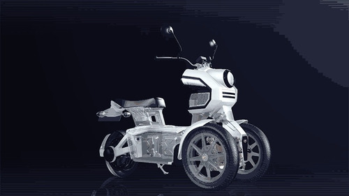 Moto Electrica Todoterreno Itank Evi3 70 Doohan (azul)