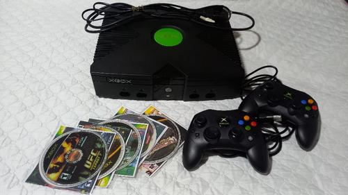 Consola De Xbox Clásico- Estado 10 De 10 Con 2 Controles