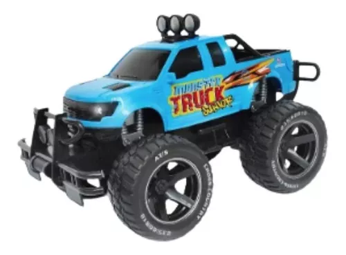 Carrinho Controle Remoto Monster Truck Junior - Polibrinq