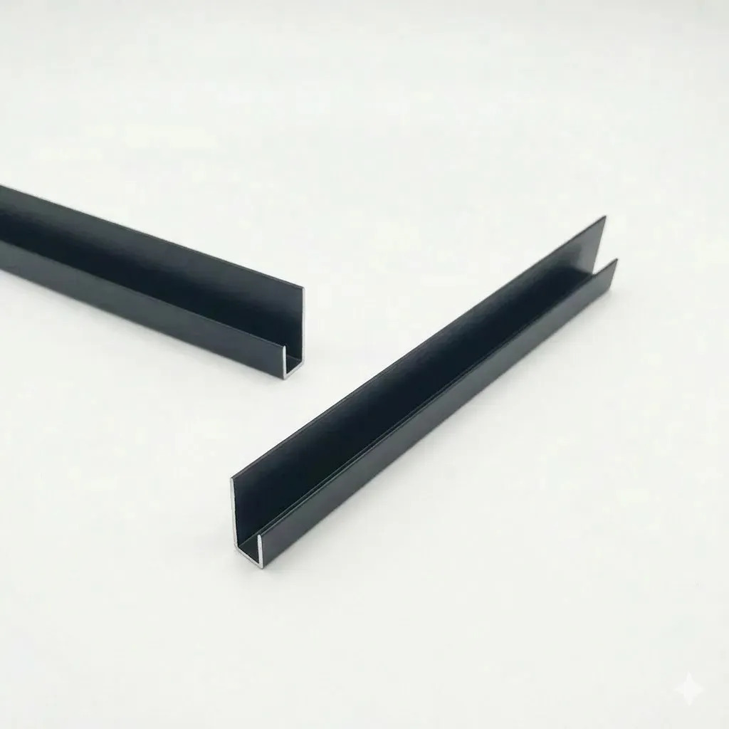 Perfil J Aluminio 7x17mm Ramtec