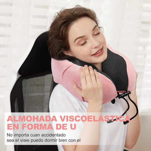 Almohada De Viaje, Almohada De Cuello Viscoelástica De