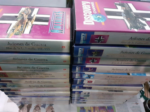 Aviones De Guerra, Vhs, Discovery Channel, 23 Videos