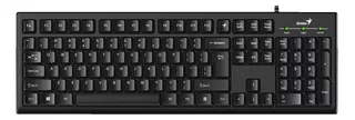  Teclado Genius KB-100 USB Negro