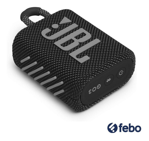 Imagen 3 de 6 de Parlantes Portatil Bluetooth Jbl Go 3 Resiste El Agua Negro