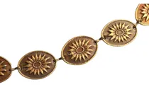 Comprar Cinturon Cinto Caderin Gipsy Sol Talles Grandes Plus Size Dorado Oscuro 110