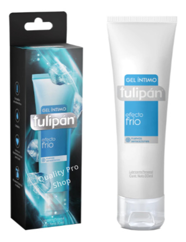 Gel Íntimo Tulipán Efecto Frio X 30 Ml Envío Discreto