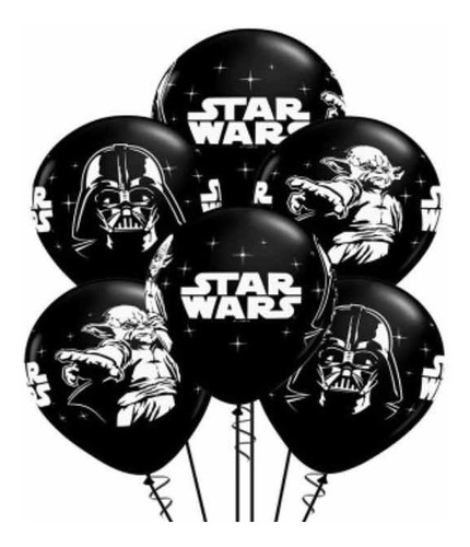 Set De Globos Látex Star Wars