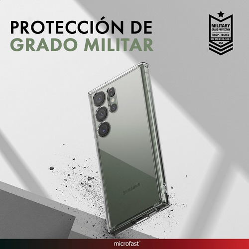 Imagen 5 de 10 de Funda Ringke Fusion Clear Samsung S23 Ultra Tpu Original
