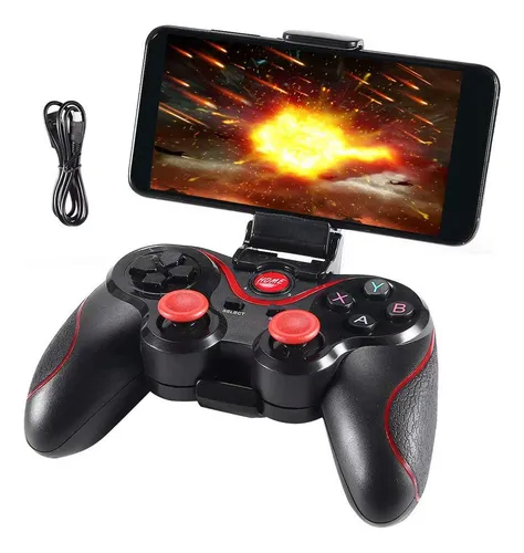 Controlador De Juegos Control Bluetooth Para Ios Android Pc Ps3 Smart Tv Joystick Alta Calidad Everest