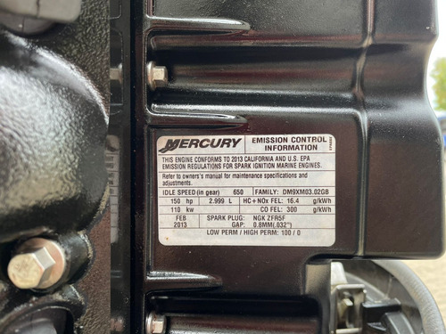 Focker 215 2006 Mercury 150 Hp 4t