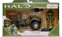 Comprar Halo New World Of Halo Figura Master Chief Con Mongoose 
