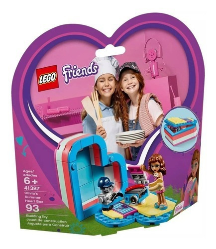 Lego Friends 41387 Caja Corazón De Verano De Olivia X1
