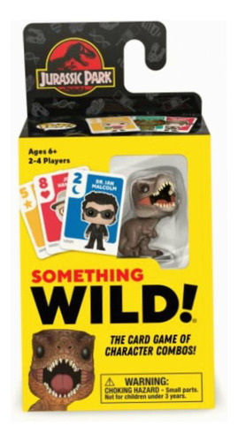 Funko Something Wild! Jurassic Park Card Game For 2-4