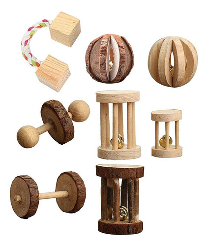 Mastigar Brinquedos De Hamster Gerbil Galhos Sino Estilo 5