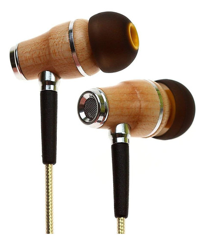 Auriculares Symphonized Wood Black Yellow