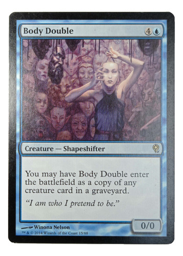 Carta Magic Body Double [jace V Vraska] Mtg Shapeshifter