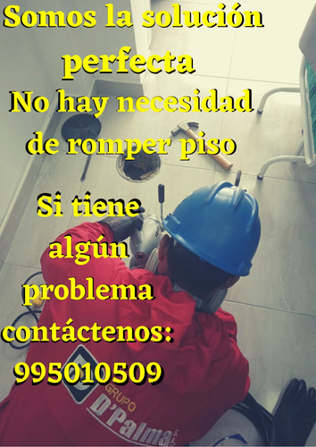 Imagen 2 de 10 de Desatoro Y Limpieza De Desagues Lima Perú